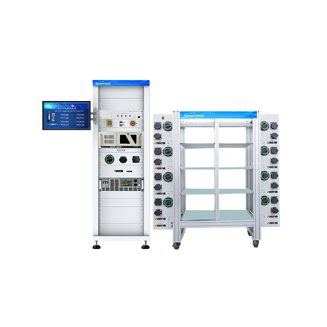 交流充電樁臺車式常溫老化系統(tǒng)BTS710