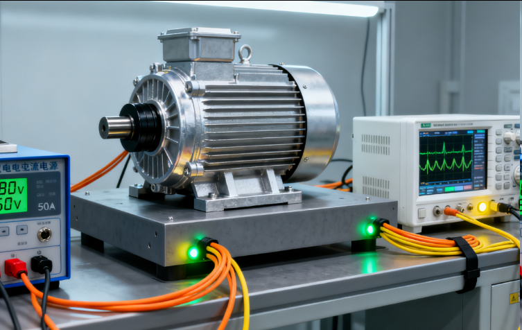 雙向交流電源的電機驅(qū)動測試