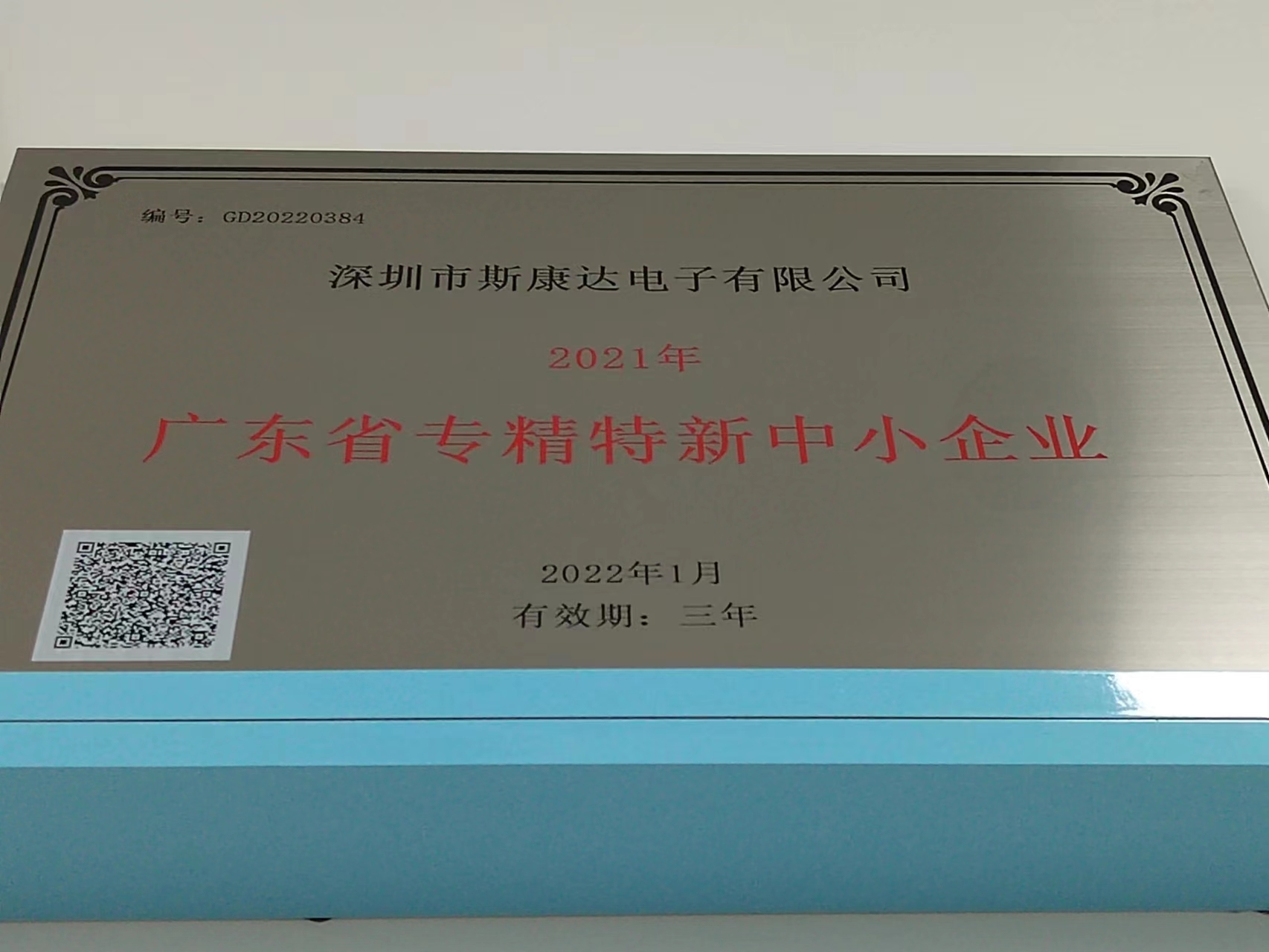 廣東省專精特新中小企業(yè)